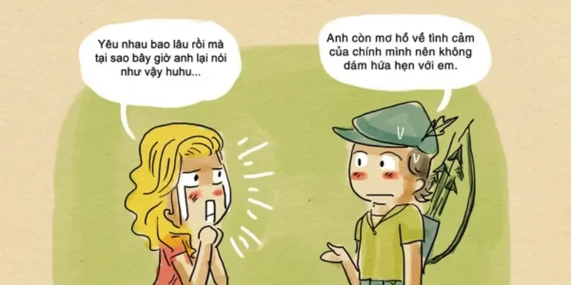 Biểu hiện Nhân Mã sau chia tay